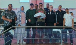 تكريم اللاعب الدولي زهير سليسلة